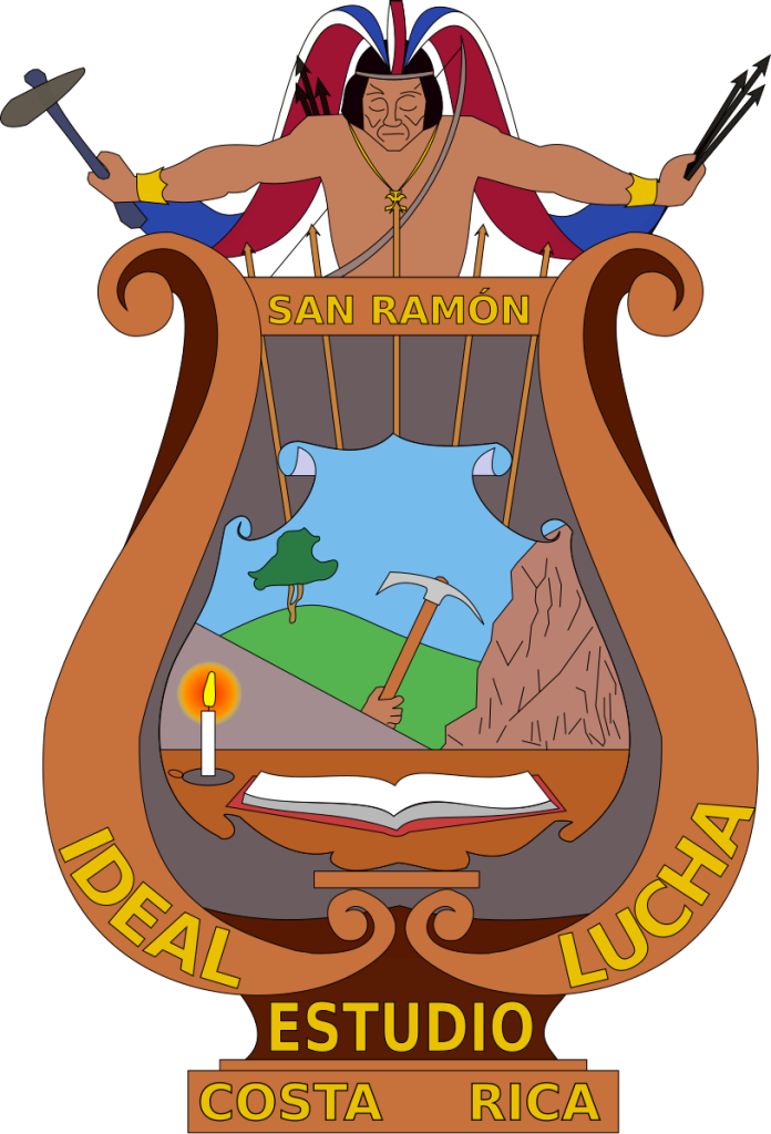 Historia del Escudo Oficial del cantón de San Ramón